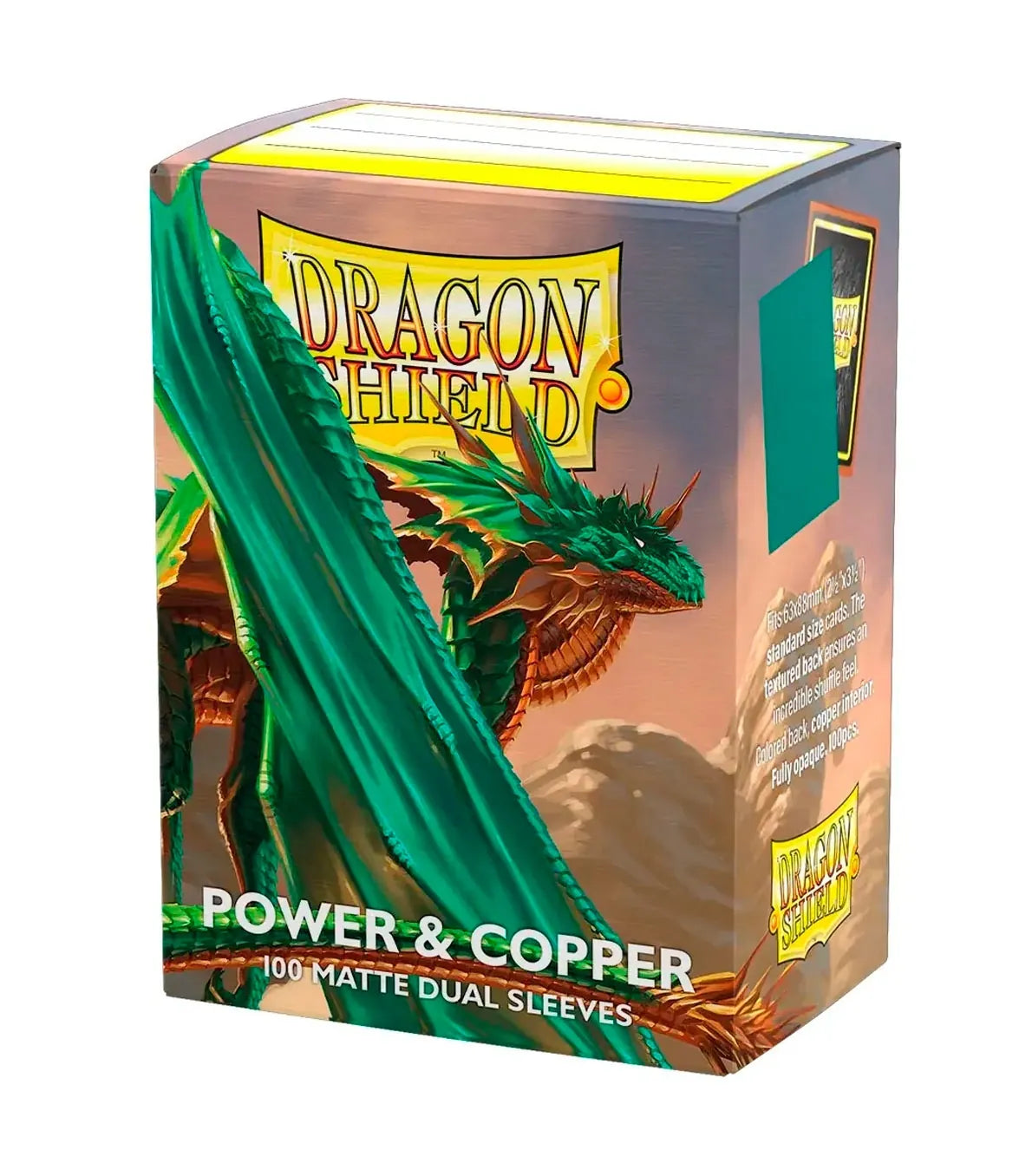 Fundas Standard Dual Matte Power Copper - Dragon Shield