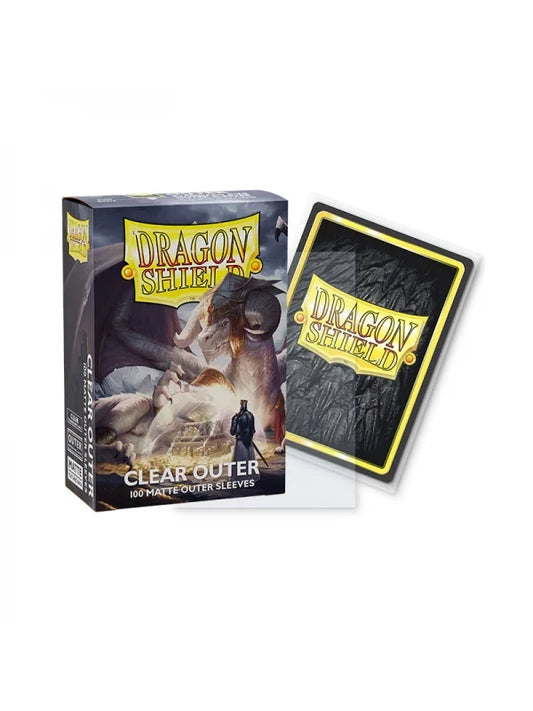Fundas Standard Outer Sleeves Clear - Standar Size (100 fundas) Dragon Shield