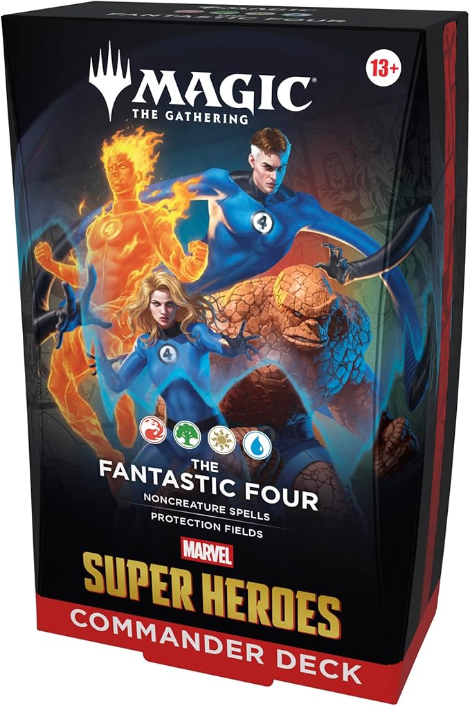 [RESERVA] Commander Marvel Super Heroes Inglés - Fantastic Four
