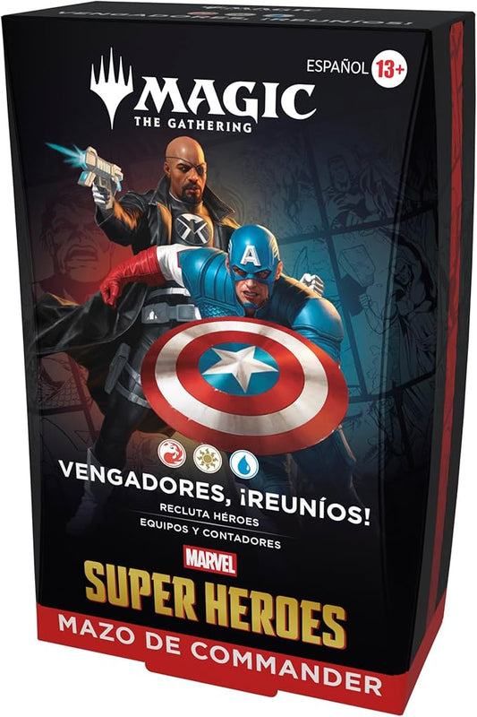[RESERVA] Commander Marvel Super Heroes Español - Vengadores, ¡reuníos!