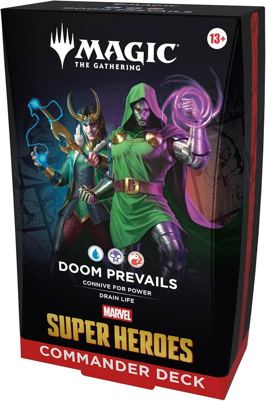 [RESERVA] Commander Marvel Super Heroes Inglés - Doom Prevails