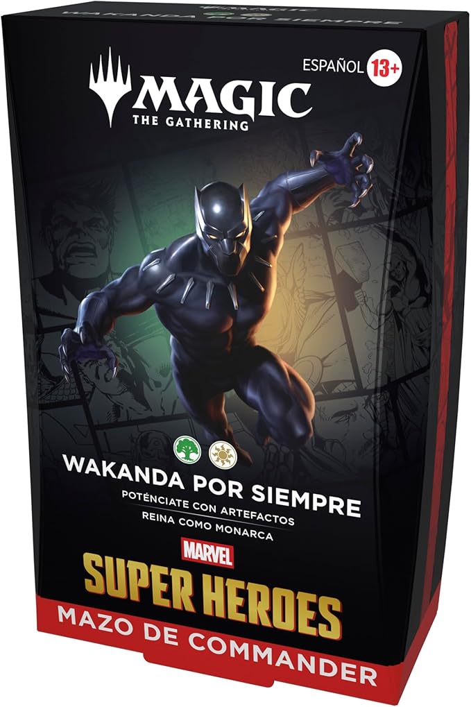 [RESERVA] Commander Marvel Super Heroes Español - Wakanda por siempre