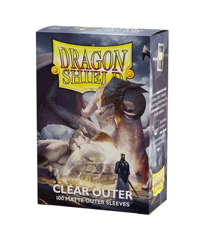 Fundas Standard Outer Sleeves Clear - Standar Size (100 fundas) Dragon Shield