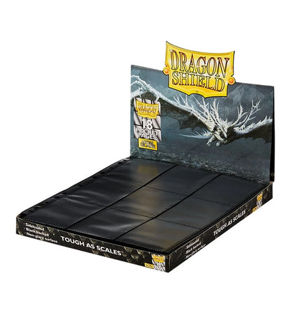 Páginas de 18 bolsillos Non Glare para cartas standard Dragon Shield
