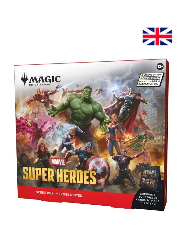 [RESERVA] Scene Box Marvel Super Heroes Inglés - Edición Héroes