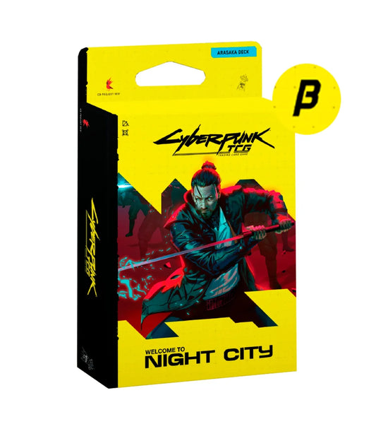 [BETA] Starter Deck Embracing Power Welcome to Night City Beta Inglés - Cyberpunk TCG