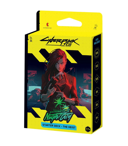 Starter Deck The Heist Welcome to Night City Beta Inglés - Cyberpunk TCG